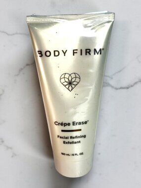 Body Firm Crepe Erase Refining Facial Scrub 6 oz New Sealed